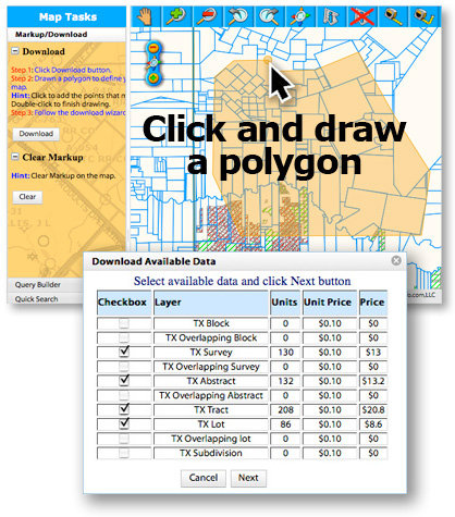 Direct Spatial Download